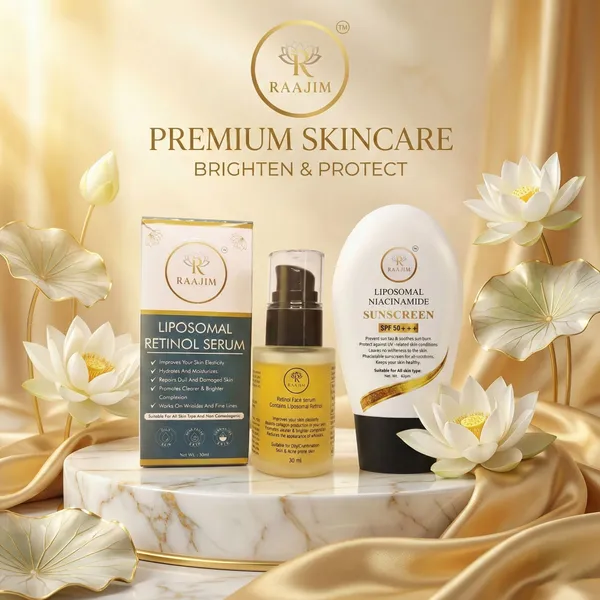 Raajim_Liposomal_Niacinamide_Sunscreen_Spf_50_60_Gm_And_Liposomal_Retinol_Serum_30_Ml