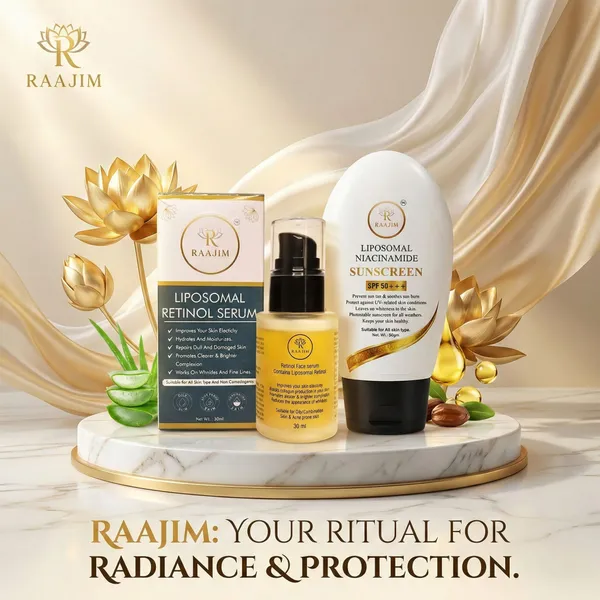 Raajim_Liposomal_Niacinamide_Sunscreen_Spf_50_60_Gm_And_Liposomal_Retinol_Serum_30_Ml