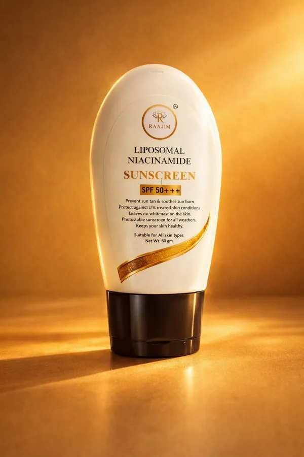 Raajim_Liposomal_Niacinamide_Sunscreen_Spf_50+++_Pa+++_60_Gm