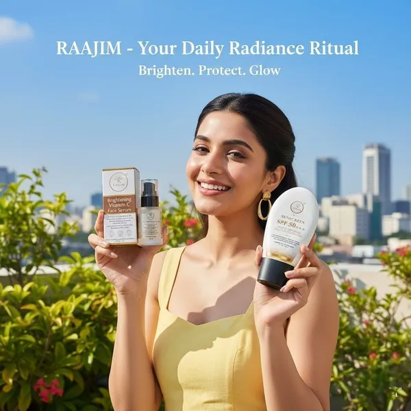 Raajim_Spf_50+++_Sunscreen_60_Gm_And_Vitamin_C_Face_Serum_30_Ml_Combo