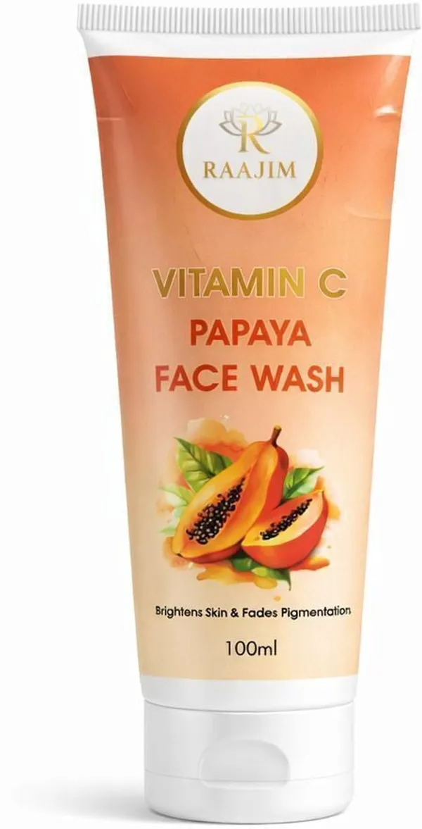 Raajim_Vitamin_C_Papaya_100_Ml_|_Brightening_And_Deep_Cleansing_|_Men_And_Women_All_Skin_Types_Face_Wash