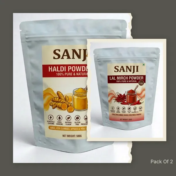 Premium_Haldi_Powder_(Turmeric_Powder)_And_Premium_Lal_Mirch_Powder_-_100%_Pure_&_Natural_Chilli_Powder_(500G)_X_2