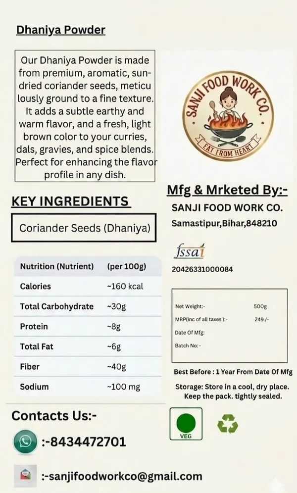 Premium_Dhaniya_Powder_(Coriander_Powder)_And_Lal_Mirch_Powder_-_100%_Pure_&_Natural_Chilli_Powder_(500G)_X_2