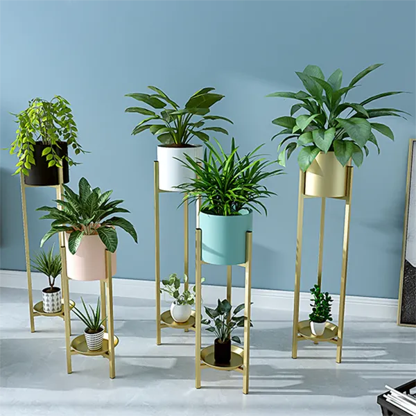 Gold_And_Green_Metal_Plant_Stand_Set_With_Two_Tiersfinish