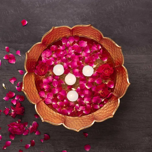 Rose_Gold_Handcraftedlotus_Bowl_Set_For_Home_Decor_And_Pooja