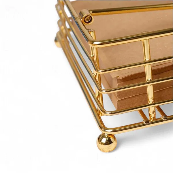 Gold_Wire_Napkin_Holder_With_Coaster