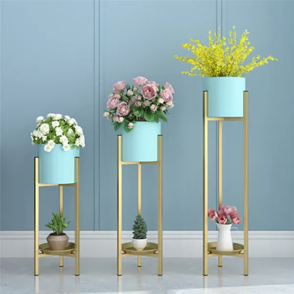 Gold_And_Green_Metal_Plant_Stand_Set_With_Two_Tiersfinish