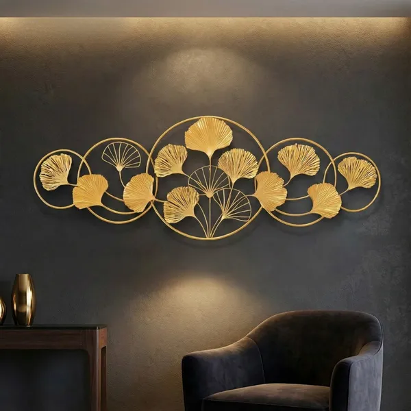 Gold_Ginkgo_Leaf_Metal_Wall_Art_Decor