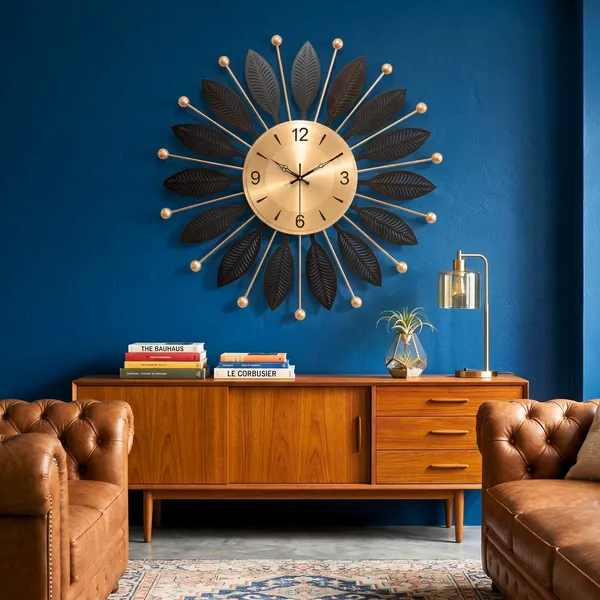 Luxury_Black_&_Gold_Metal_Leaf_Wall_Clock_–_Modern_Decorative_Silent_Wall_Clock_for_Living_Room_&_Bedroom