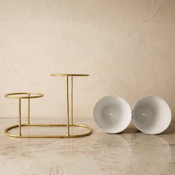 Gold_Tier_Oval_Metal_Plant_Stand_Withceramic_Potsfinish