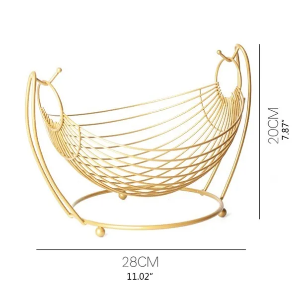 Gold_Wire_Fruit_Basket_Stand_With_Swinging_Design