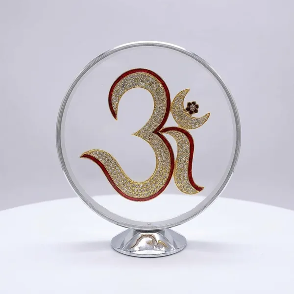 Golden_And_Maroon_Big_Om_Ideal_For_Gifting_And_Home_Decor_10_X_4_X_11_Cm