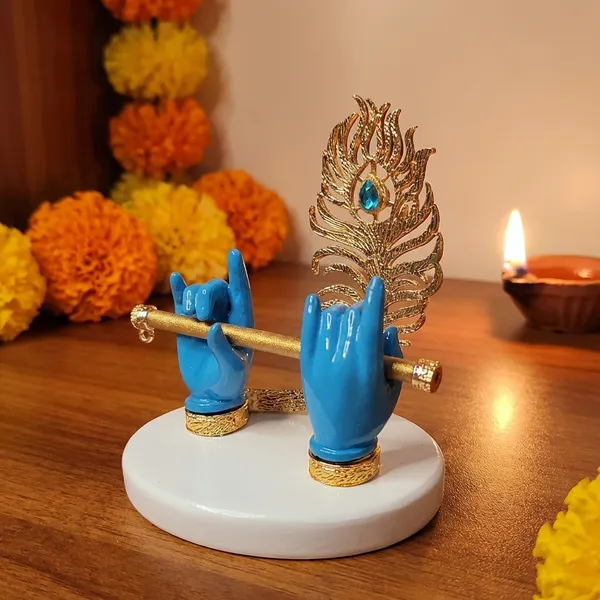 Blue_Krishna_Bansuri_Hand_Ideal_For_Gifting_And_Home_Decor_7_X_4_X_7_Cm