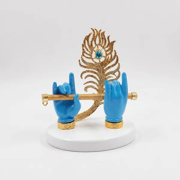 Blue_Krishna_Bansuri_Hand_Ideal_For_Gifting_And_Home_Decor_7_X_4_X_7_Cm