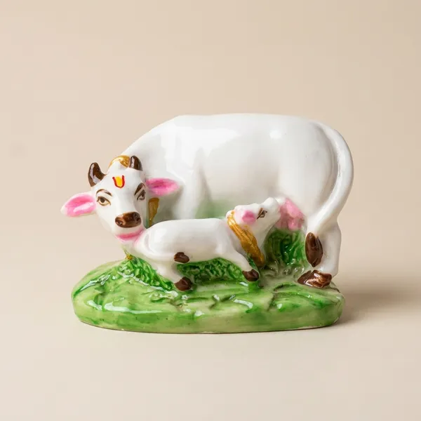 White_Cow_And_Calf_Statue_Cow_And_Calf_Statue_For_Bringing_Happiness_N_Prosperity_In_Your_Home_10_X_5_X_7_Cm