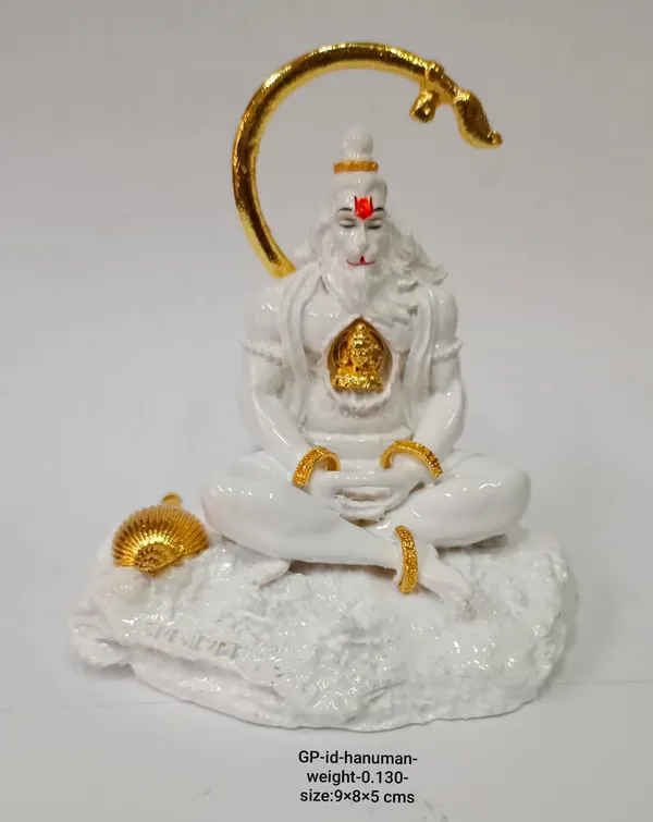 White_Hanuman_Idol_Ideal_For_Gifting_And_Home_Decor_7_X_4_X_8_Cm