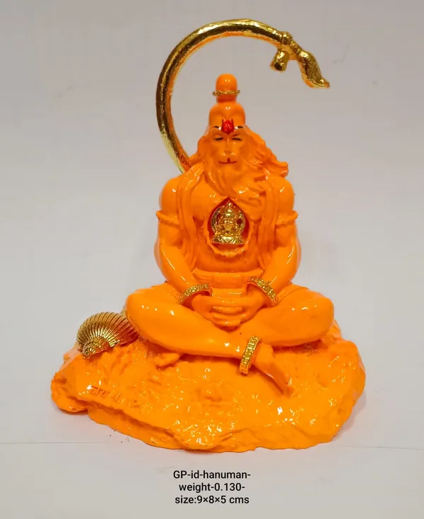 Orange_Hanuman_Idol_Ideal_For_Gifting_And_Home_Decor_7_X_4_X_8_Cm