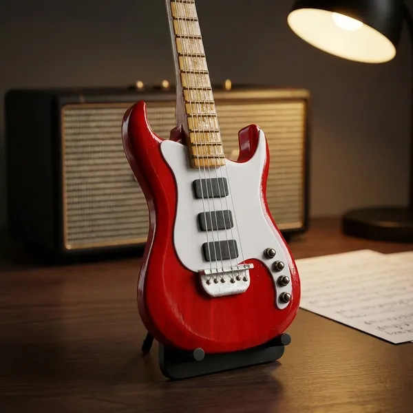 Red_Wodden_Guitar_Miniater_Ideal_For_Gifting_And_Home_Decor_5_X_7_X_25_Cm