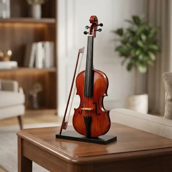 Red_Wooden_Violin_Miniature_Wooden_Violin_Miniature_For_Home_Decor_&_Gifting_5.5_X_11_X_23_Cm