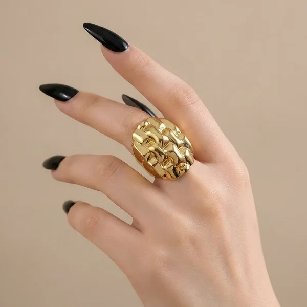 Gold_Plated_Basket_Weave_Ring_For_Women