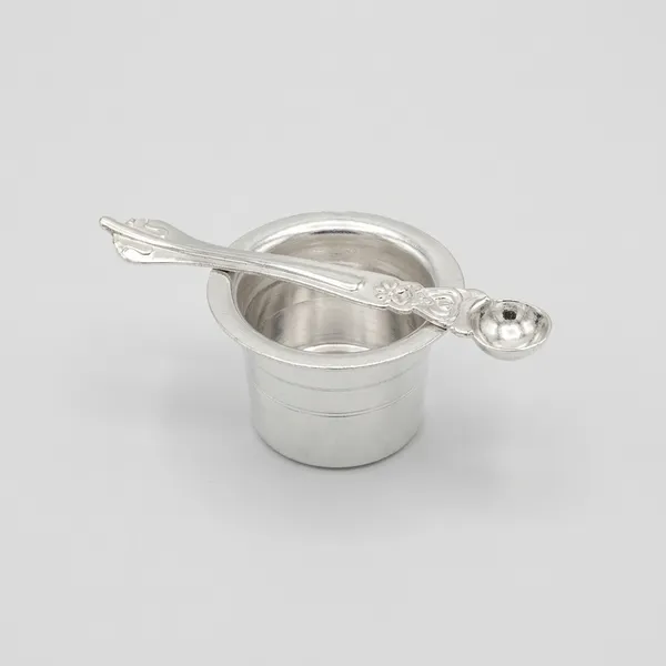 Decorative_Silver_Bowl_With_Ornate_Spoon_Set