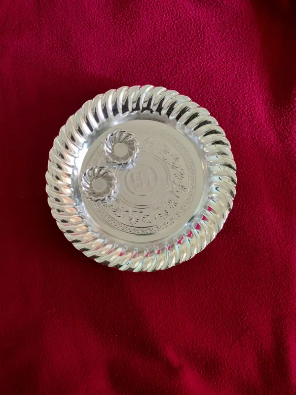 Decorative_pooja_thali/plate_set