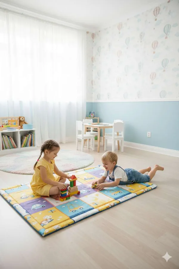 Multicolour_Corai_Grass_Cotton_&_Polyester_Kids_Play_Mat