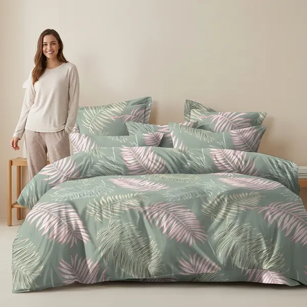 Light_Green_Cotton_Bed_Sheet