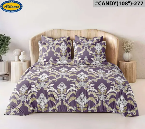 Light_Purple__Cotton_&_Polyester_Bed_Sheet