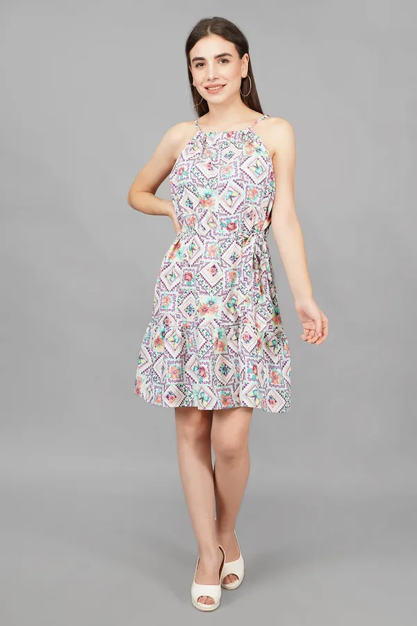 Multicolor_Cute_Polyester_Printed_Frill_Dress_For_Women