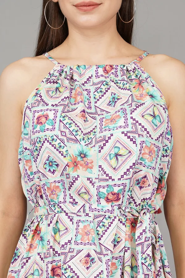 Multicolor_Cute_Polyester_Printed_Frill_Dress_For_Women