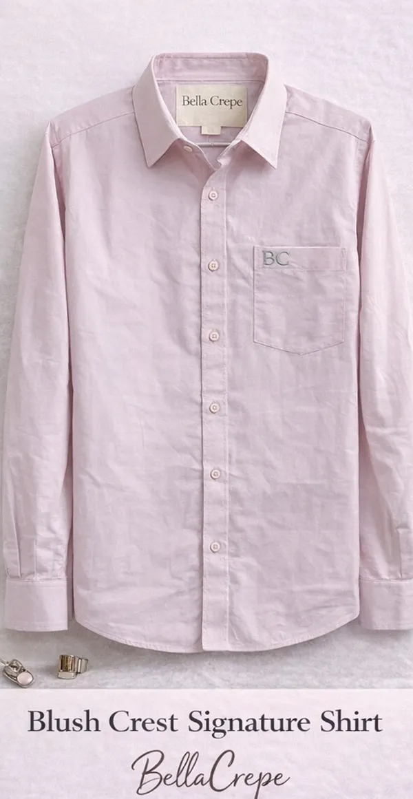 Lilac_Blush_Crest_Signature_Shirt_For_Men