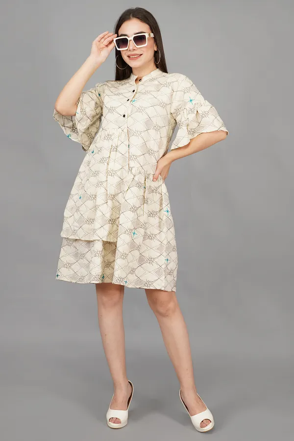 Ecru_Embroidered_Up_And_Down_Dress_For_Women