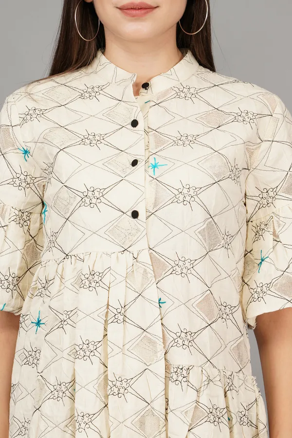 Ecru_Embroidered_Up_And_Down_Dress_For_Women