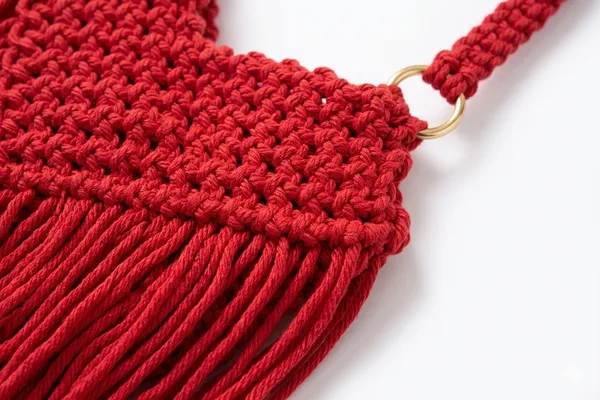 Scarlet_Red_Heart_Macrame_Fringe_Bag_For_Women