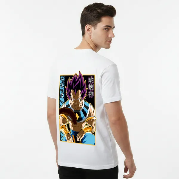 White_Cotton_Lycra_Tencel_Round_Neck_T_Shirt_For_Men