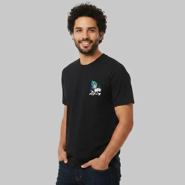 Black_Cotton_Lycra_Tencel_Round_Neck_T_Shirt_For_Men