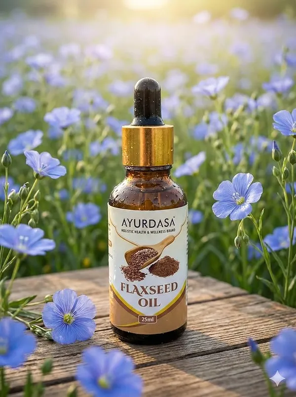 Flaxseed_Oil_(25ml)_Cold-Pressed,_Pure,_Rich_in_Omega_3-6-9_|_Supports_Heart,_Brain_&_Skin_Health_|_Balances_Vata,_Pitta,_Kapha