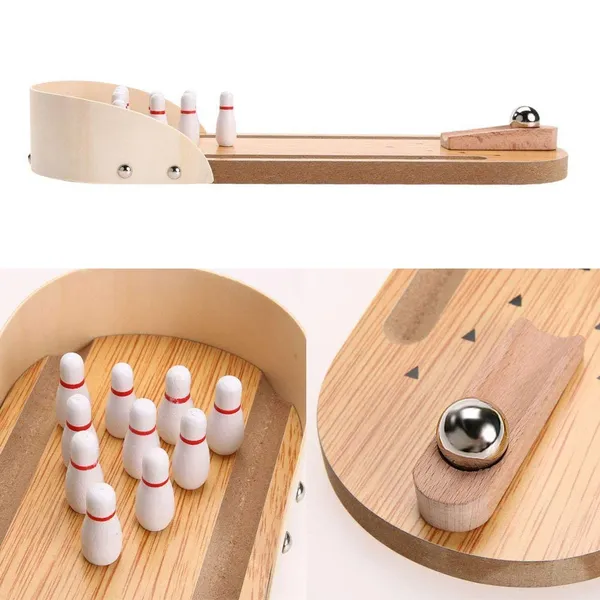 Kid_S_Wooden_Mini_Desktop_Parent_Child_For_Kids_Fun_Bowling_Game_Toy_Set_Pack_Of_1