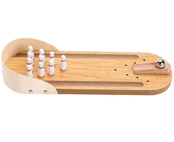 Kid_S_Wooden_Mini_Desktop_Parent_Child_For_Kids_Fun_Bowling_Game_Toy_Set_Pack_Of_1