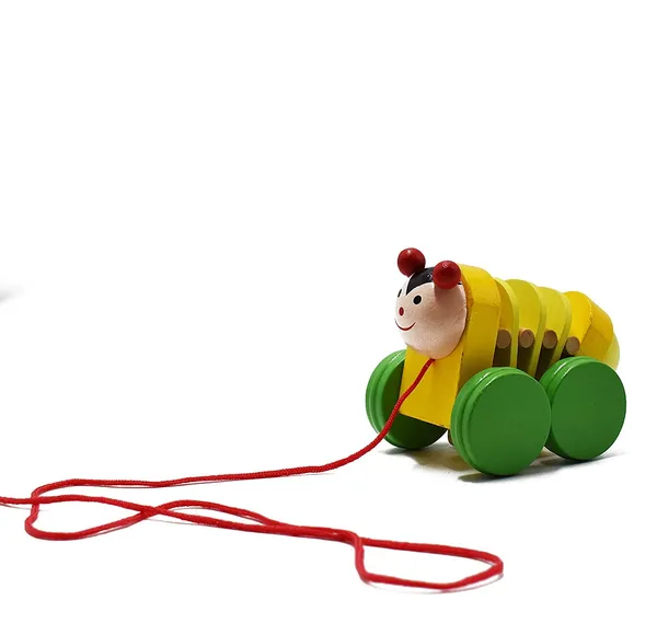 Pull_Along_Toy_Wooden_Caterpillar_For_1_Year_Kids_Toddlers_Infant_Preschool_Toys_Multicolor_With_Attached_String_Encourage_Walking_Develop_Hand_Eye_Coordination