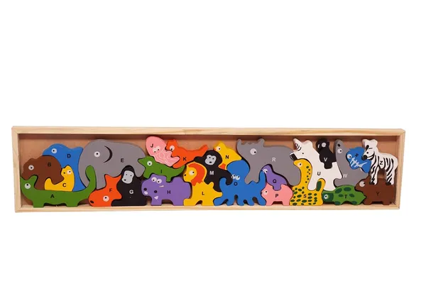 Animal_Parade_A_To_Z_Puzzle_Montessori_Educational_Wooden_Alphabet_Puzzle_For_Toddlers_Non_Toxic_Fine_Motor_Skills_Development_Fun_Animal_Shaped_Letters_For_Kids