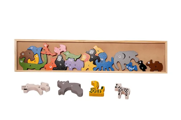 Animal_Parade_A_To_Z_Puzzle_Montessori_Educational_Wooden_Alphabet_Puzzle_For_Toddlers_Non_Toxic_Fine_Motor_Skills_Development_Fun_Animal_Shaped_Letters_For_Kids