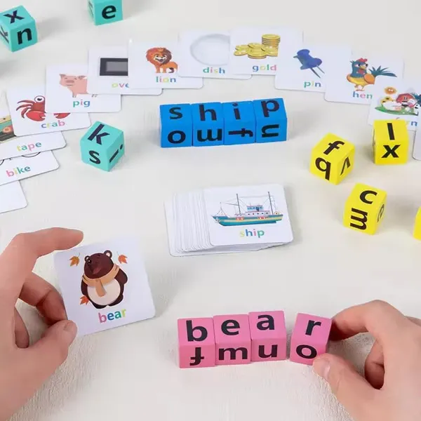 Wooden_Alphabet_Spelling_Game_20_Letter_Cubes_64_Flashcards_Bell_Montessori_Learning_Toy_For_Kids_3_Years_Educational_Game_For_Word_Building_Spelling_Early_Literacy