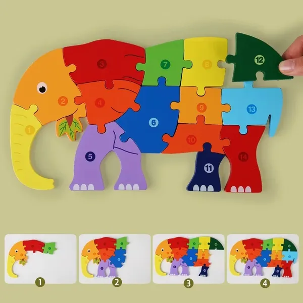 3d_Cartoon_Horse_Jigsaw_Puzzles_Board_Game