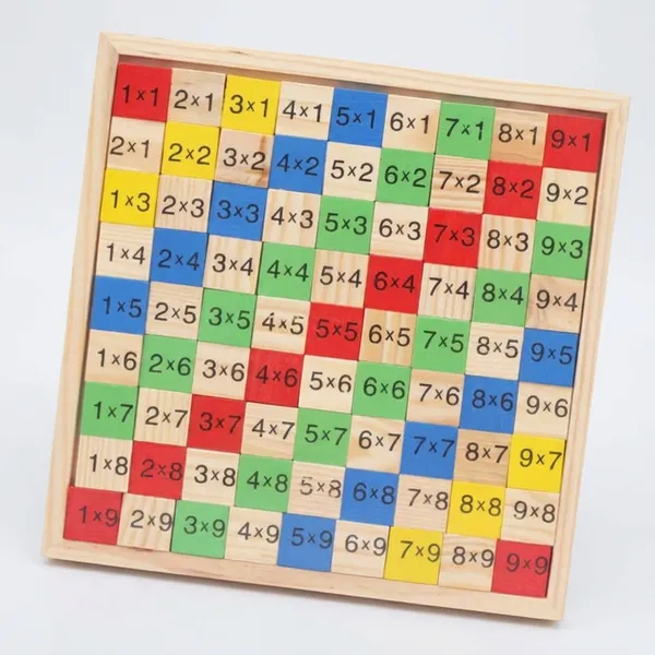 Mathematics_Educational_Wooden_Toys_Multiplication_Table_Kids_Blocks_Puzzle_1_Piece_Multiplication_Table_Block_Board