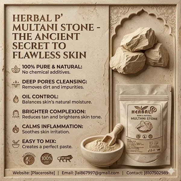 Pure_&_Natural_Multani_Stone_Powder_(100_Gm)