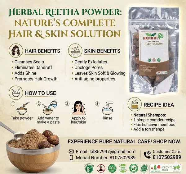 Reetha_Raw_Powder_Pure_&_Natural_Soapnut_Powder_For_Hair_And_Skin_Care