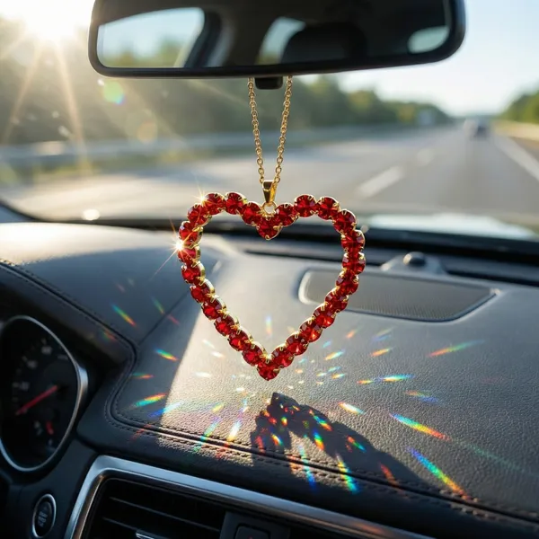 Gold_And_Red_Ruby_Aura(Set_Of_2)_Luxury_Handcrafted_Crystal_Heart_Hanging_Charm_Auspicious_Red_Decor_For_Car,_Home_And_Gifting_