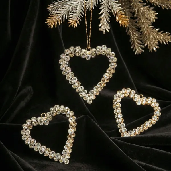 Silver_Eternal_Bond_International_Luxury_Handcrafted_Crystal_Heart_Hanging_Charm(Set_Of_2)_Best_For_Luxury_Gifting,_Premium_Car_Interior,_And_Designer_Wall_Decor_Charms_